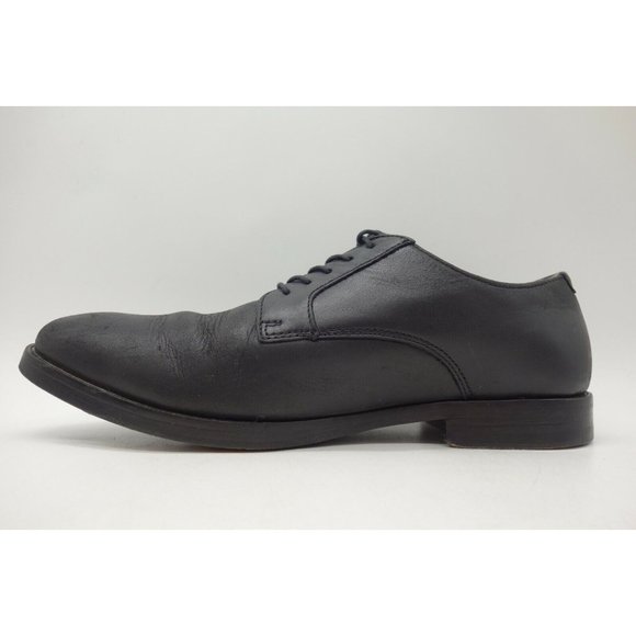 Polo Ralph Lauren Domenick Black Leather Lace Up Oxfords Shoes Men\'s 8.5 D main image 5